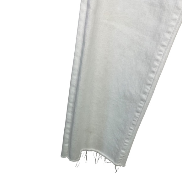 MOTHER The Hustler Patch Pocket Ankle Fray Jean NWT - Picture 5 of 13